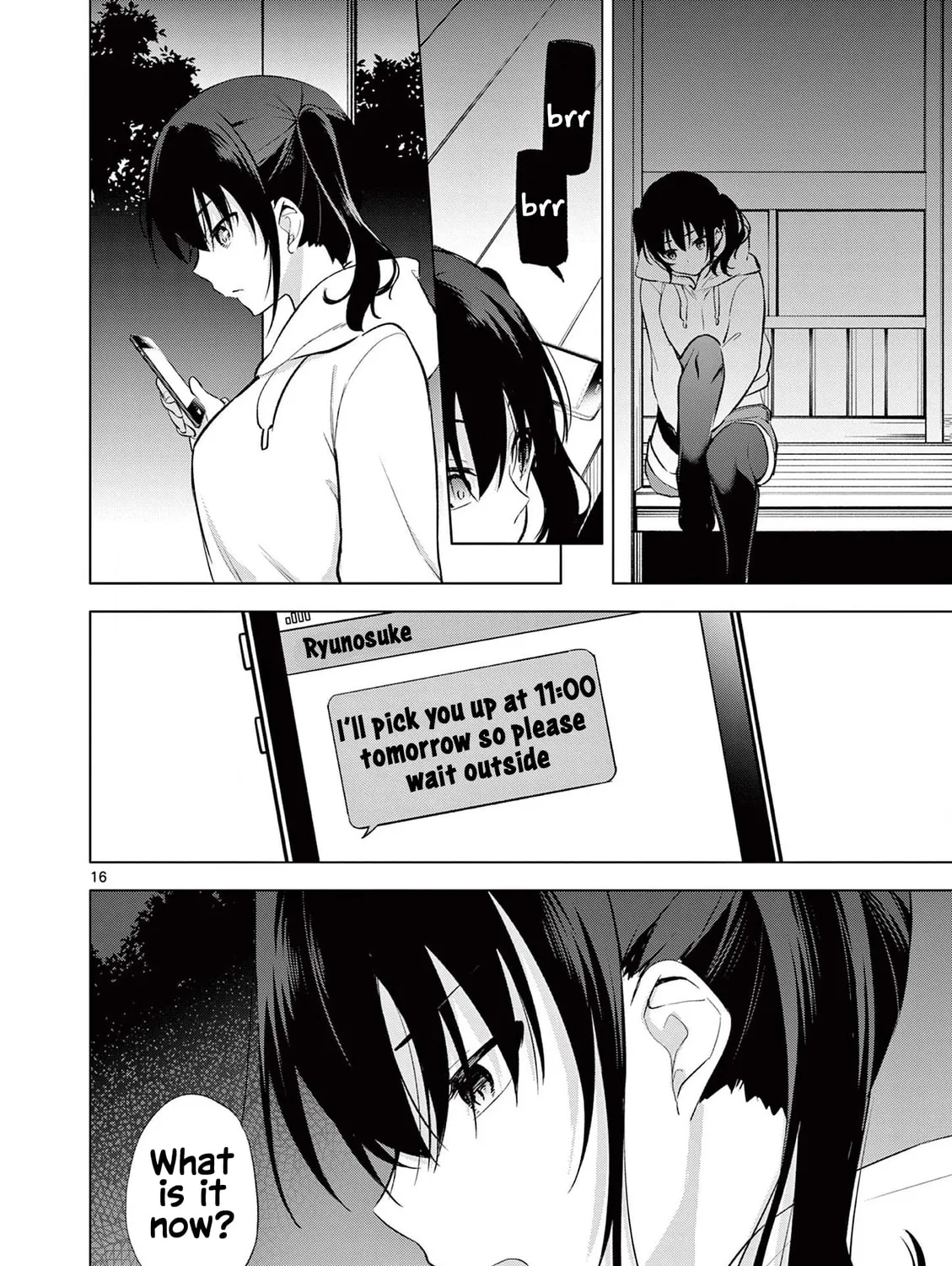 1/10 no Hanayome Chapter 56 page 32 - 