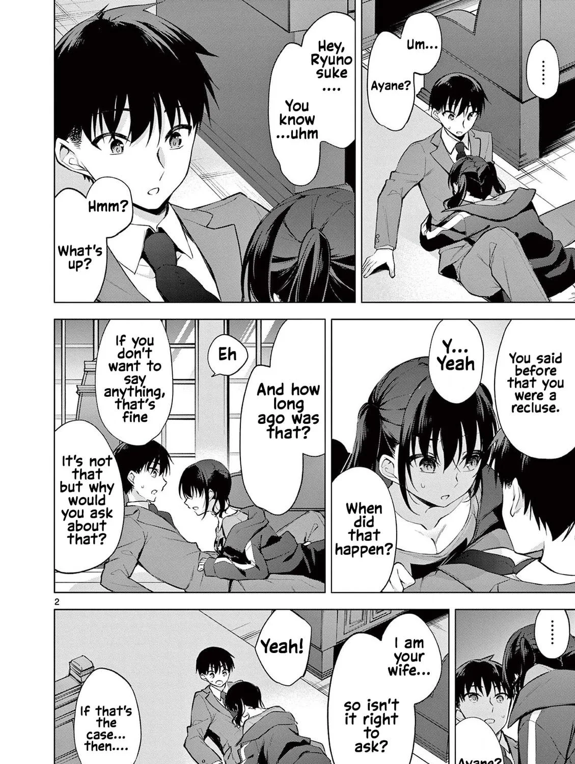 1/10 no Hanayome Chapter 58 page 4 - 