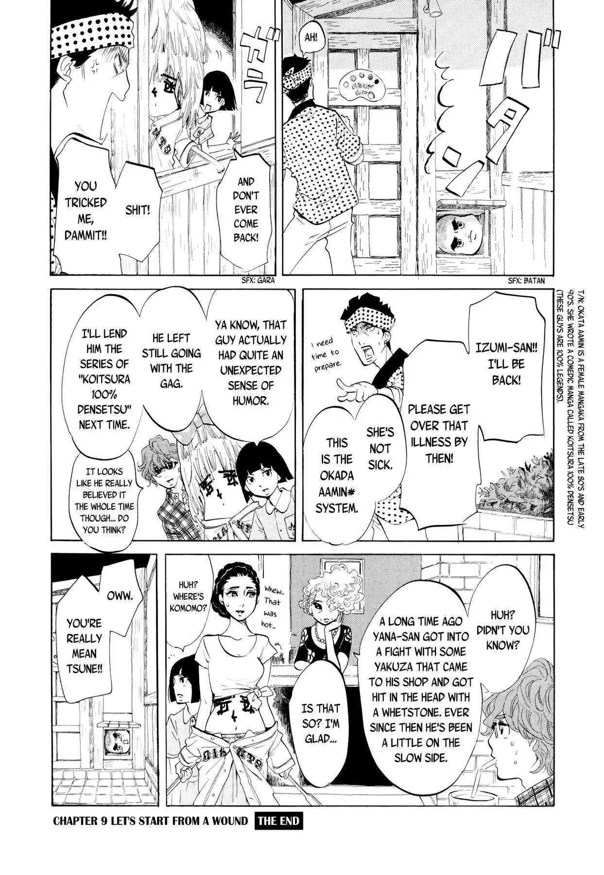 Read 100 miles chapter 9 image 11 on Lezhin