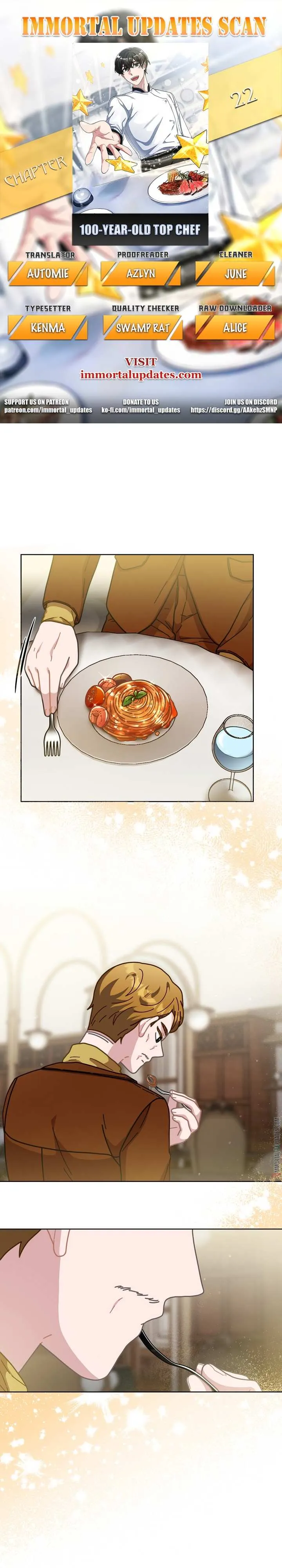 Read 100-Year-Old Top Chef chapter 22 image 1 on Lezhin