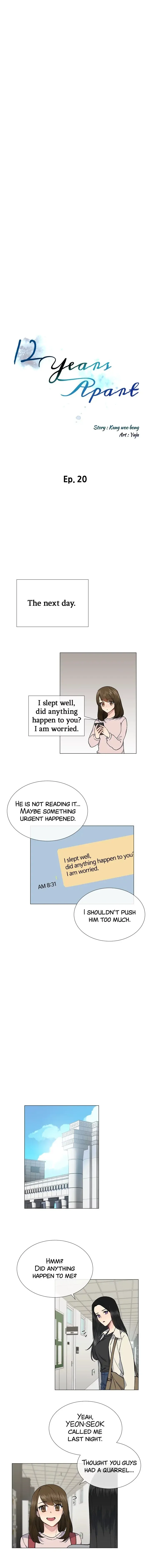 Read 12 Years Apart chapter 20 image 1 on Lezhin