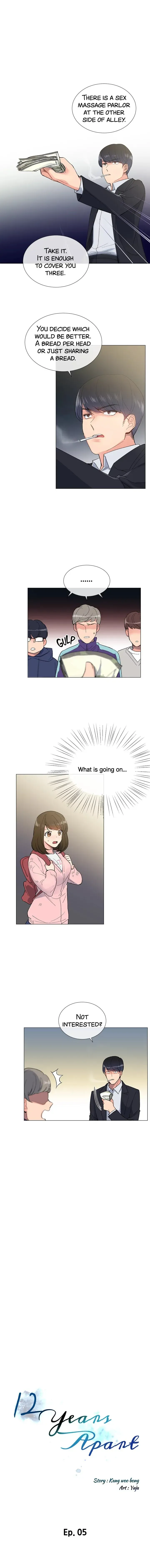 Read 12 Years Apart chapter 5 image 2 on Lezhin
