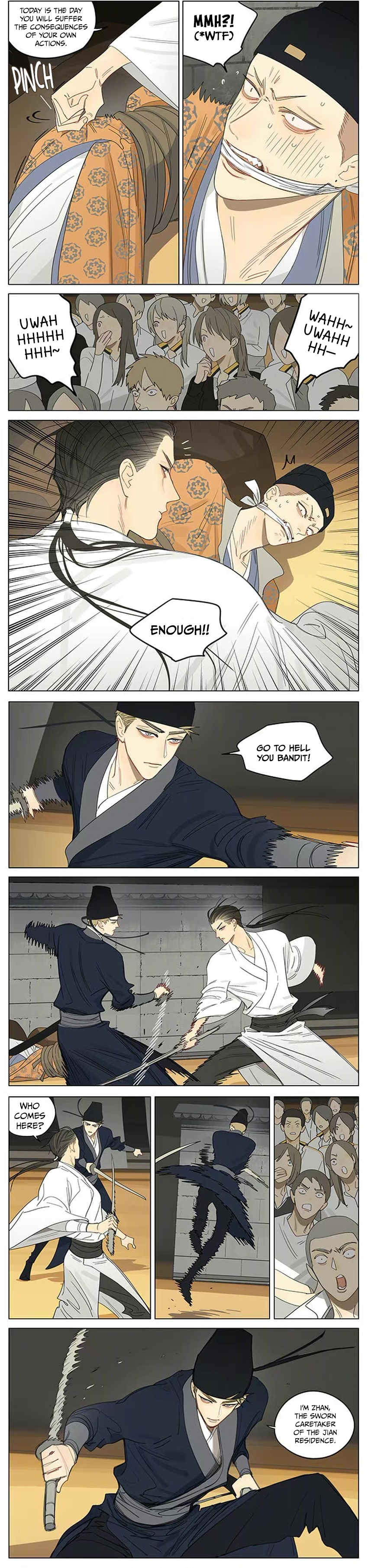 Read 19 Tian chapter 357 image 1 on Lezhin