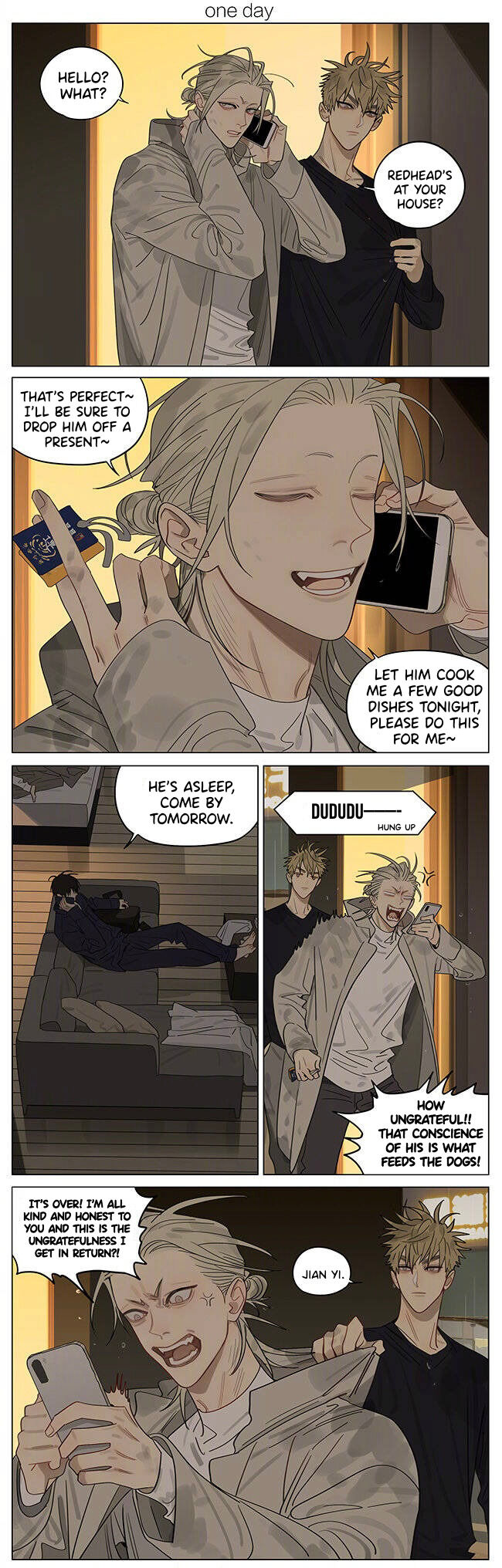 Read 19 Tian chapter 375 image 0 on Lezhin