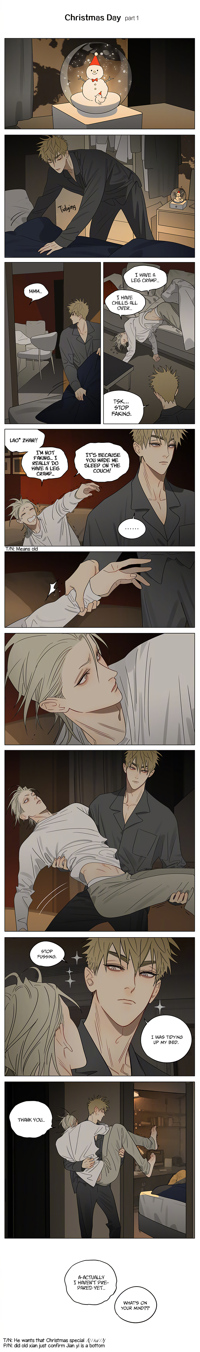 Read 19 Tian chapter 412 image 0 on Lezhin
