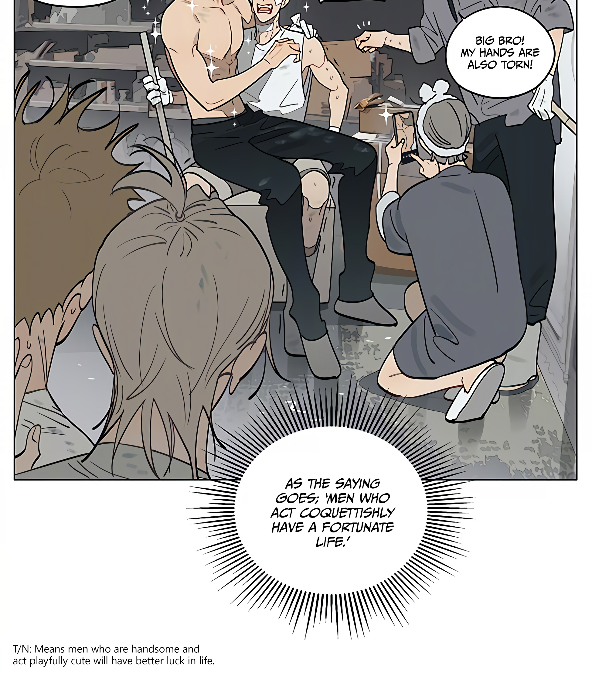 Read 19 Tian chapter 442 image 14 on Lezhin