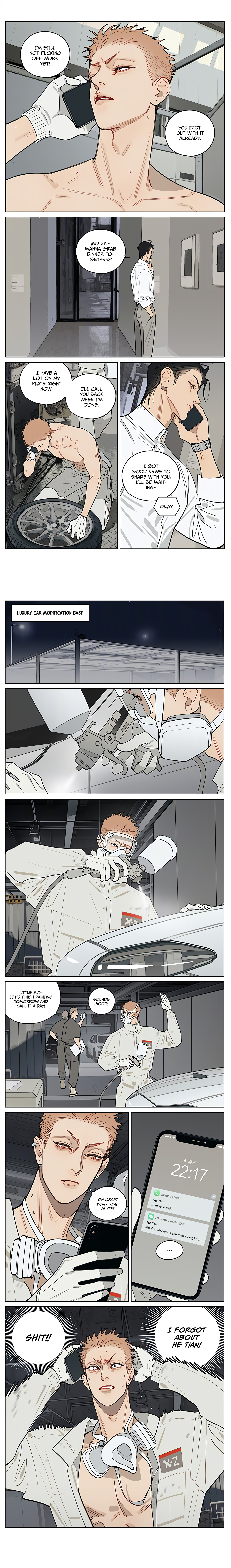 Read 19 Tian chapter 454 image 1 on Lezhin