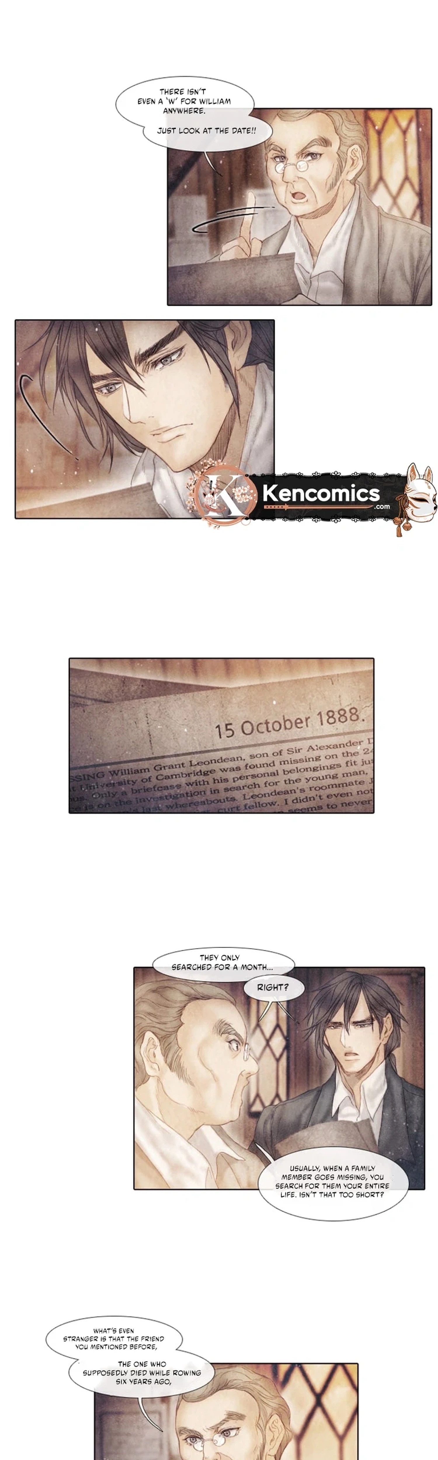 Read 19Th End Century Memorandum chapter 39 image 1 on Lezhin