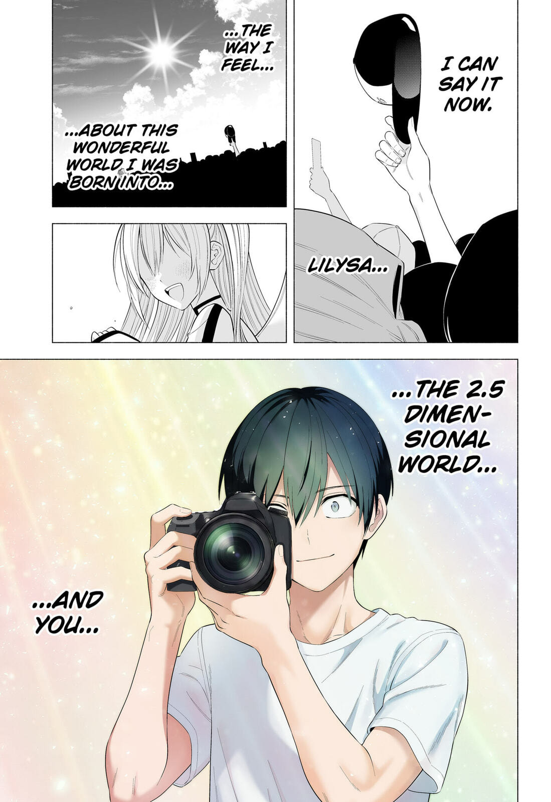 Read 2.5 Dimensional Seduction chapter 201 image 22 on Lezhin