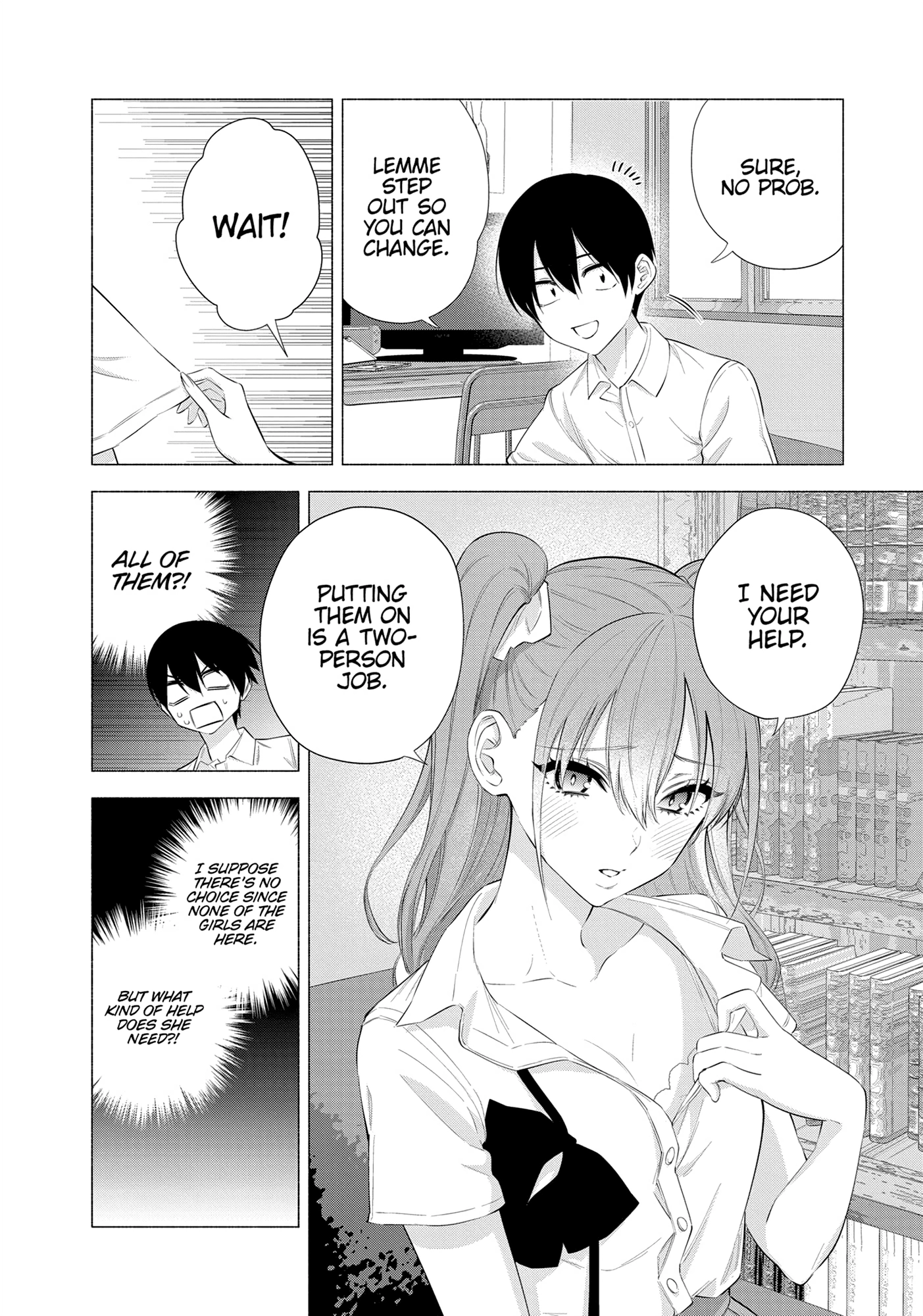 Read 2.5 Dimensional Seduction chapter 56.1 image 1 on Lezhin