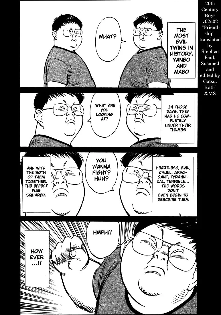 20th Century Boys Chapter 11 page 1 - 