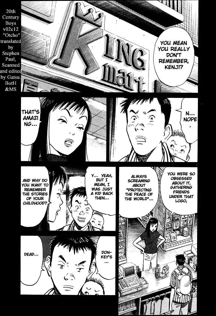 20th Century Boys Chapter 12 page 1 - 