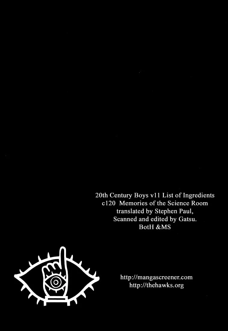 20th Century Boys Chapter 120 page 19 - 