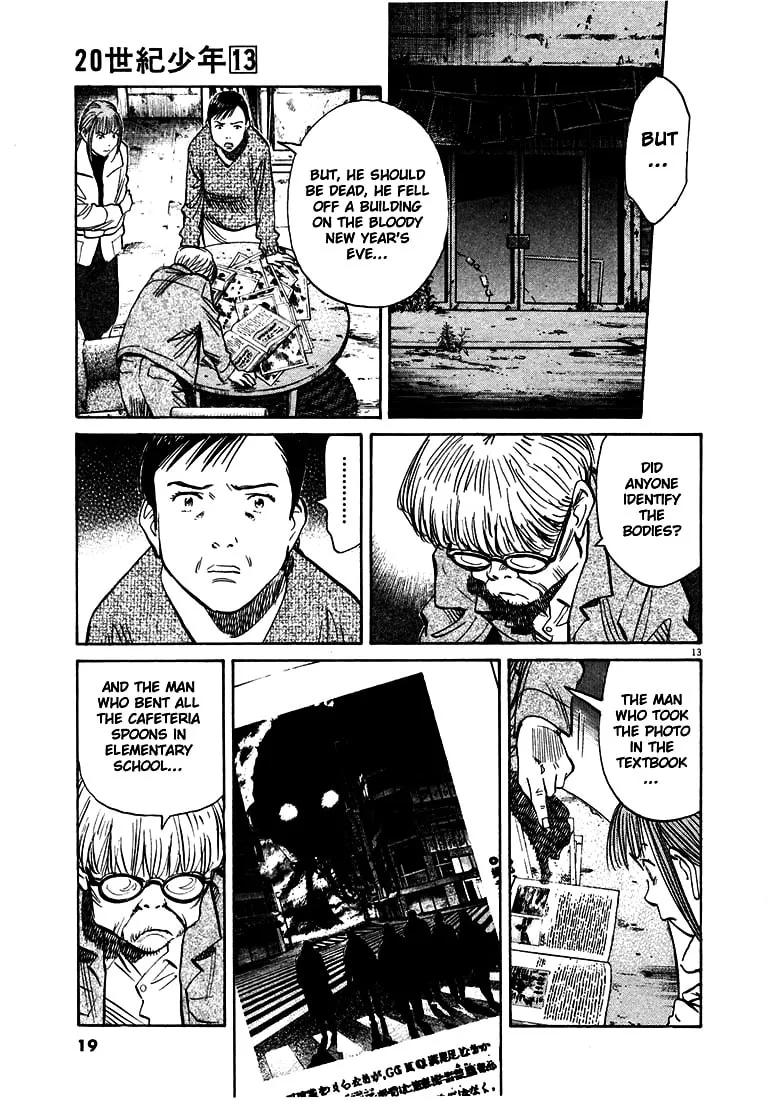 20th Century Boys Chapter 134 page 13 - 