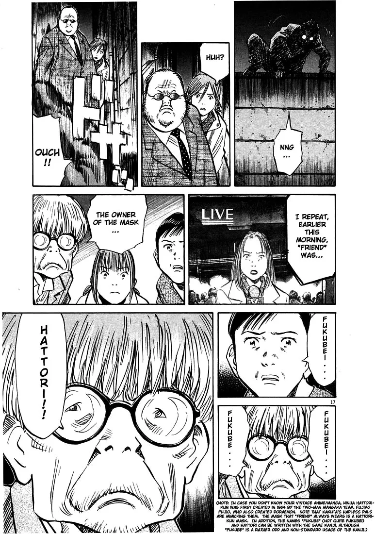 20th Century Boys Chapter 134 page 17 - 