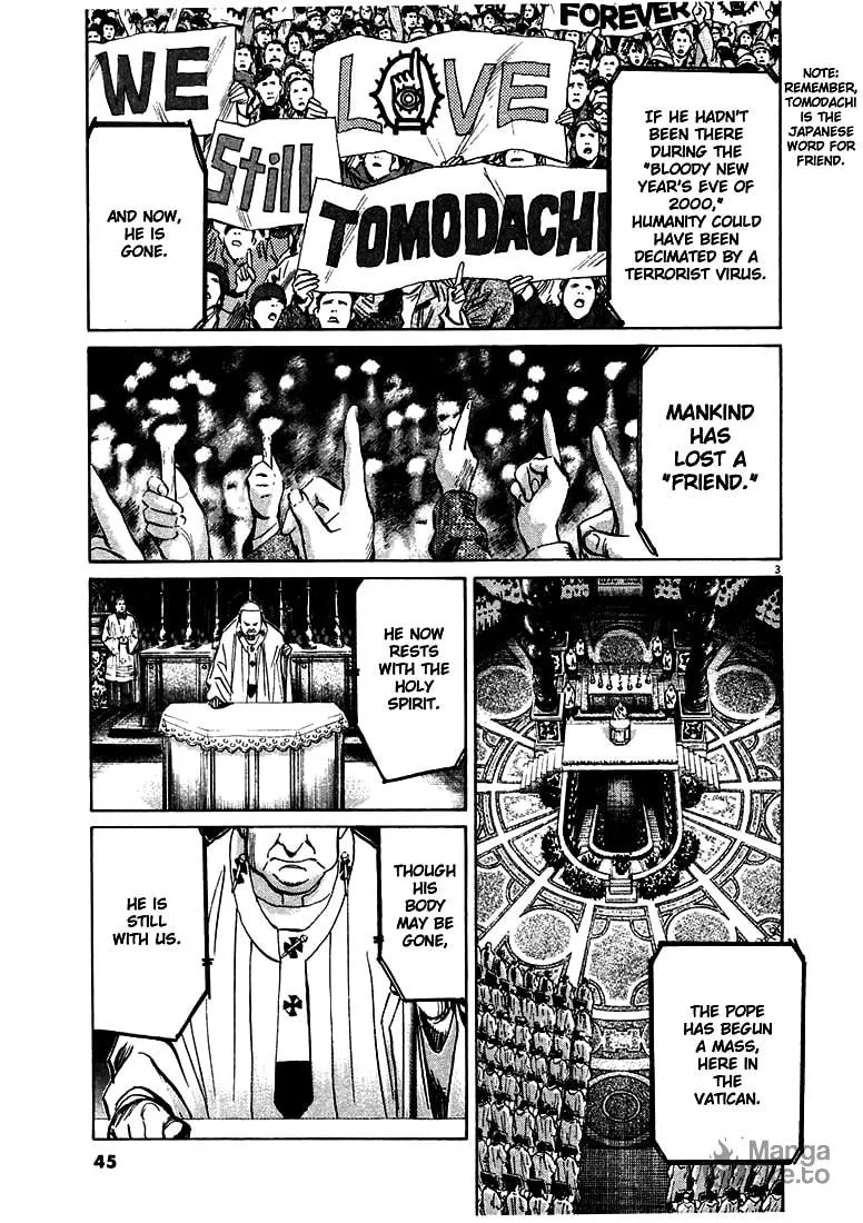 20th Century Boys Chapter 136 page 3 - 