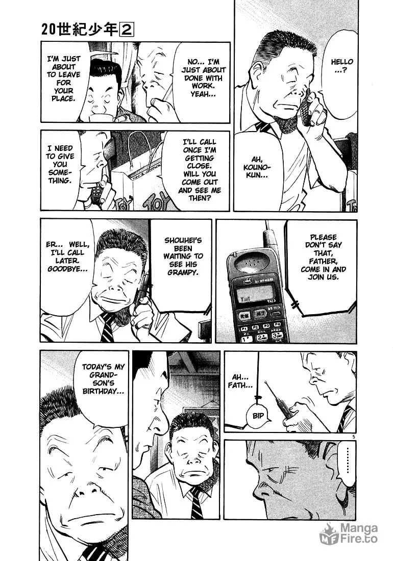20th Century Boys Chapter 14 page 5 - 