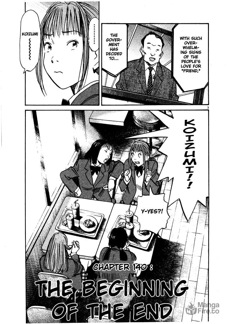 20th Century Boys Chapter 140 page 3 - 