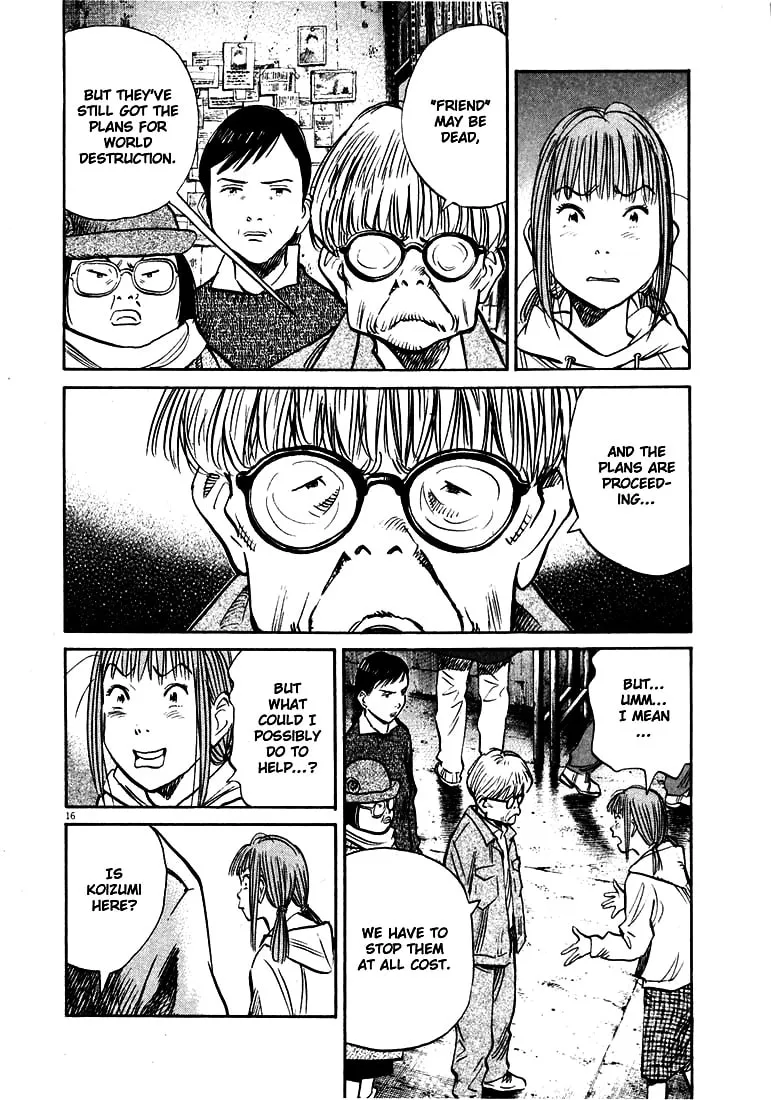 20th Century Boys Chapter 145 page 16 - 