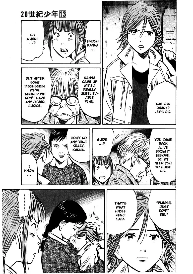 20th Century Boys Chapter 145 page 17 - 