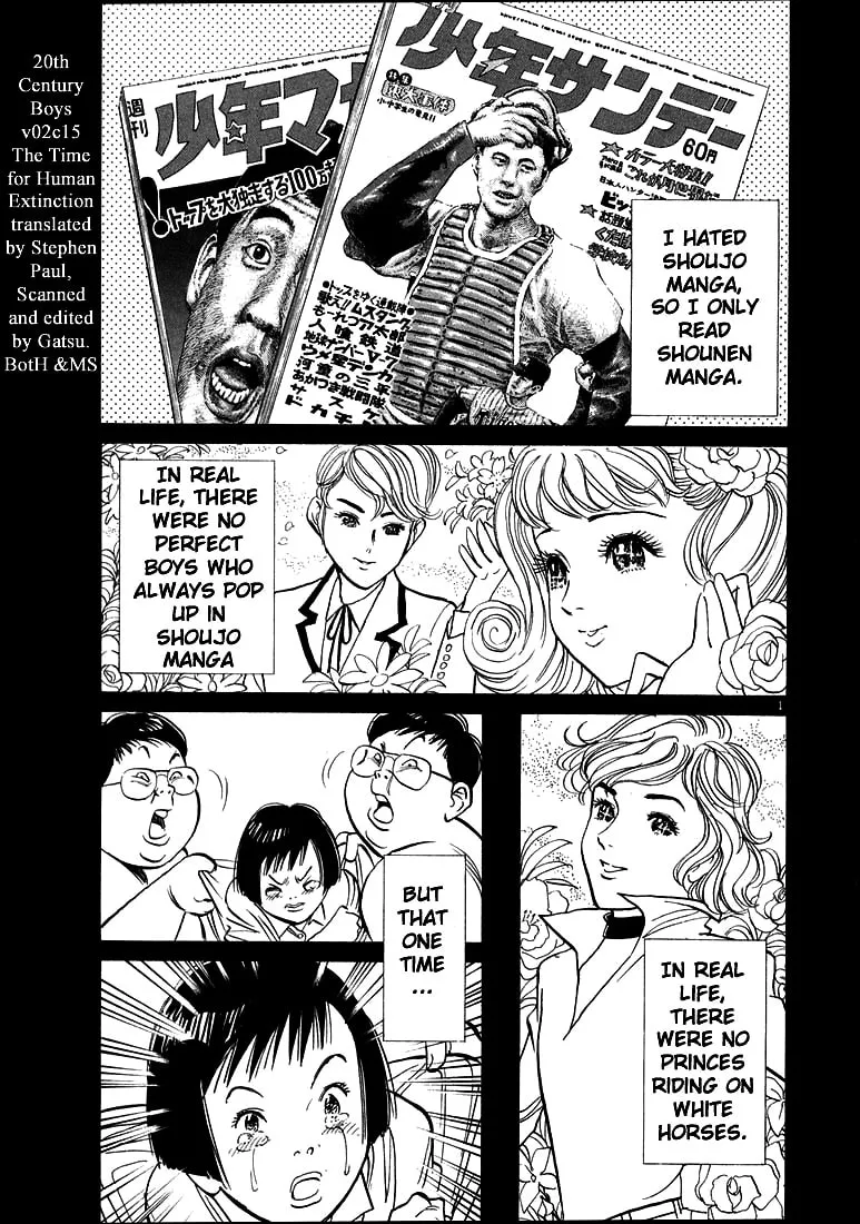 20th Century Boys Chapter 15 page 1 - 