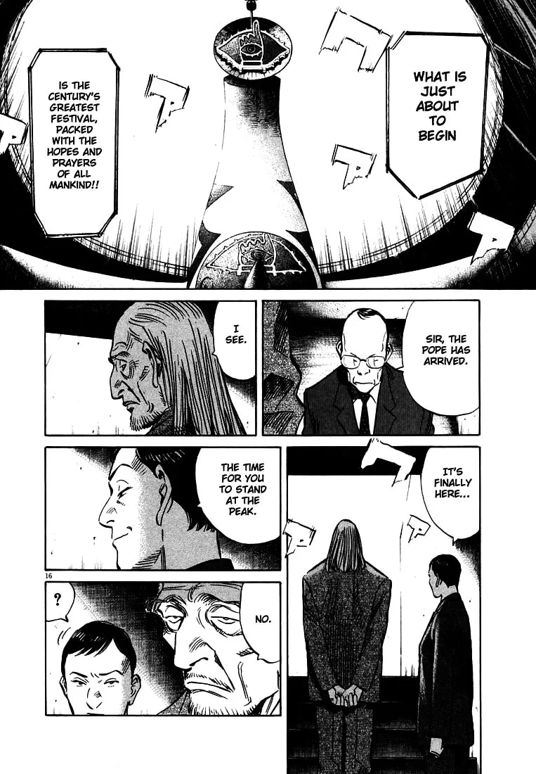20th Century Boys Chapter 167 page 16 - 