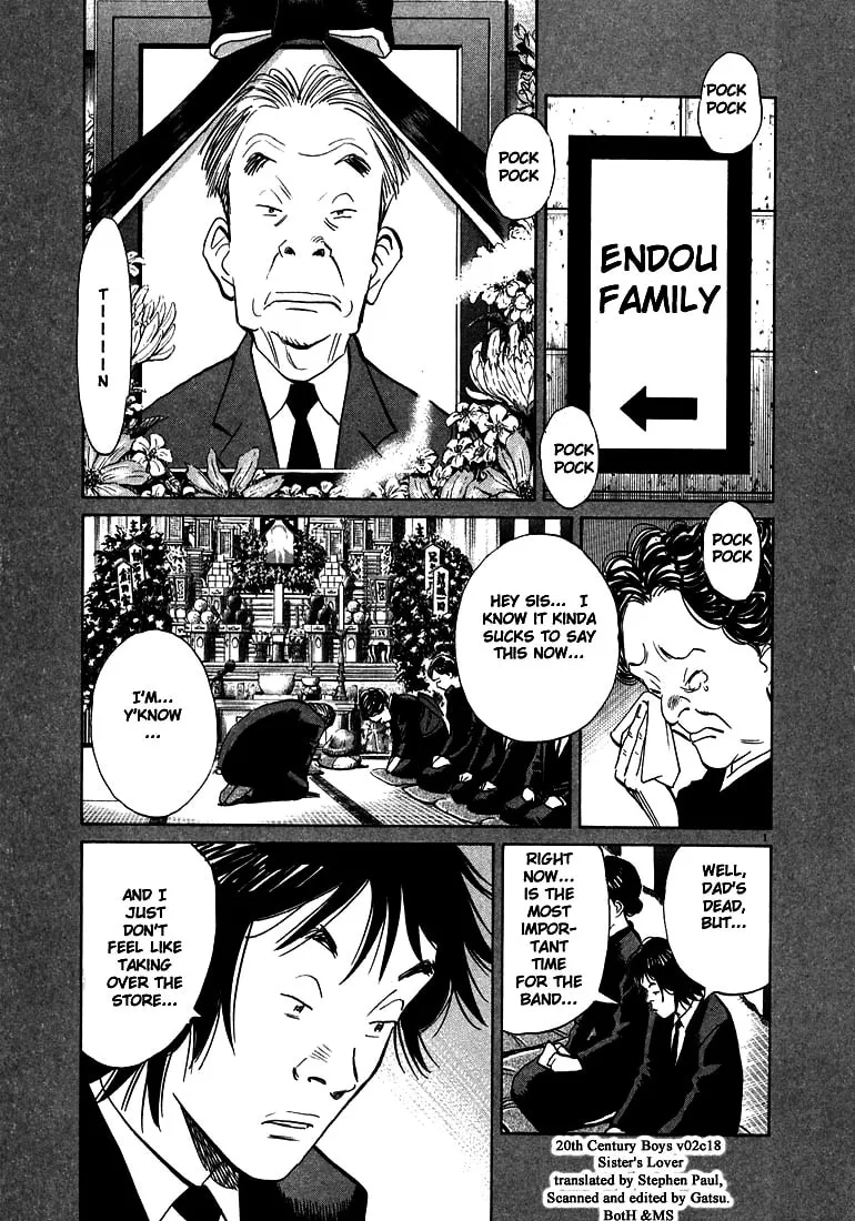 20th Century Boys Chapter 18 page 1 - 