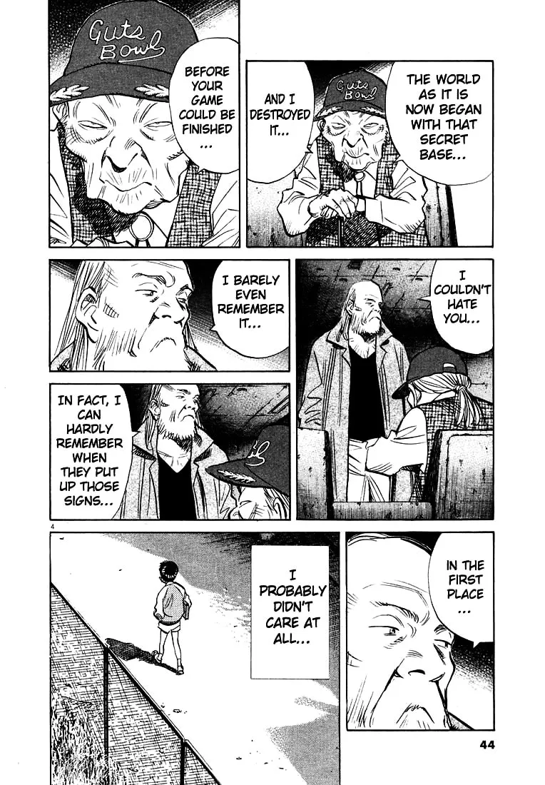20th Century Boys Chapter 183 page 4 - 