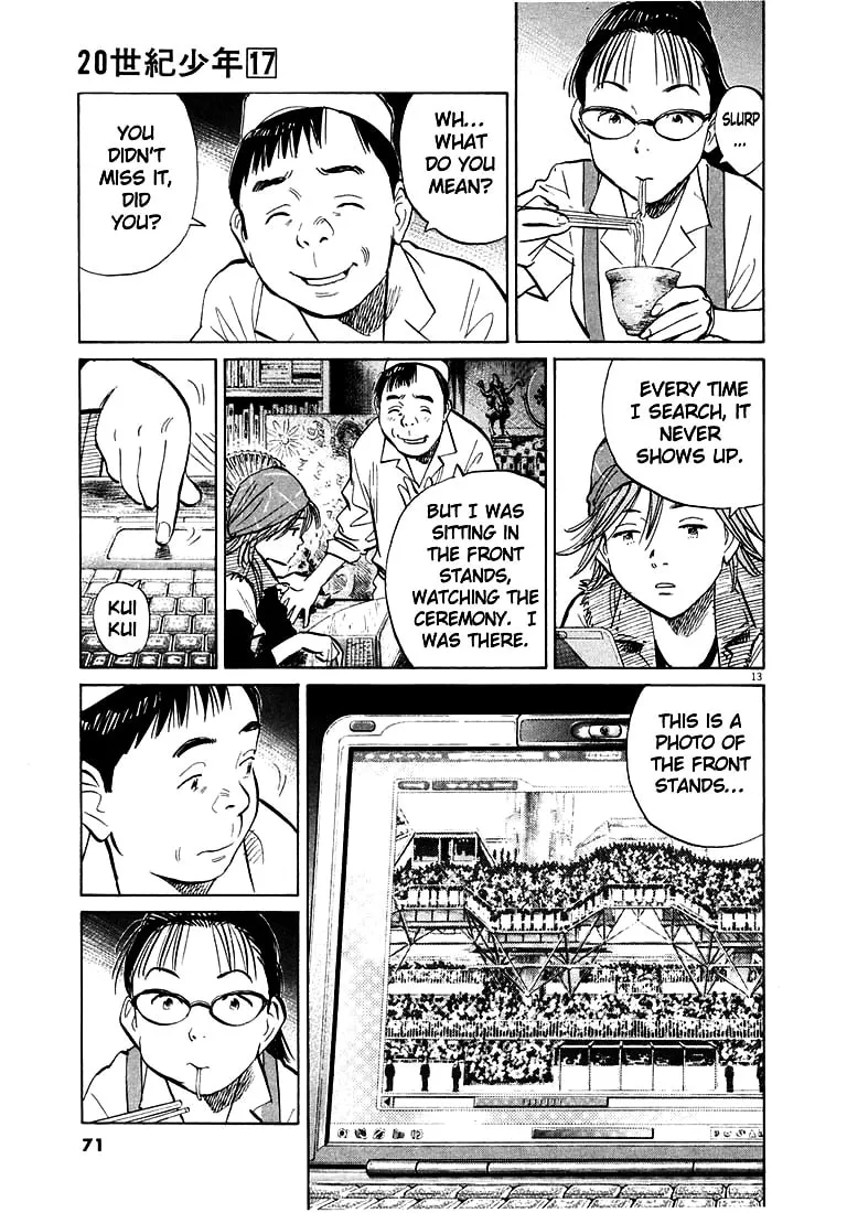 20th Century Boys Chapter 184 page 13 - 
