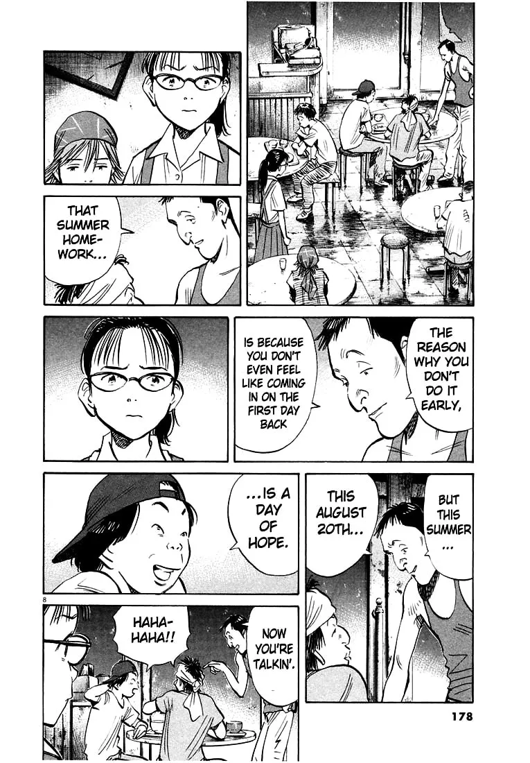 20th Century Boys Chapter 190 page 8 - 