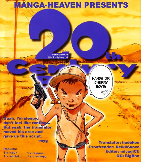 20th Century Boys Chapter 221 page 19 - 