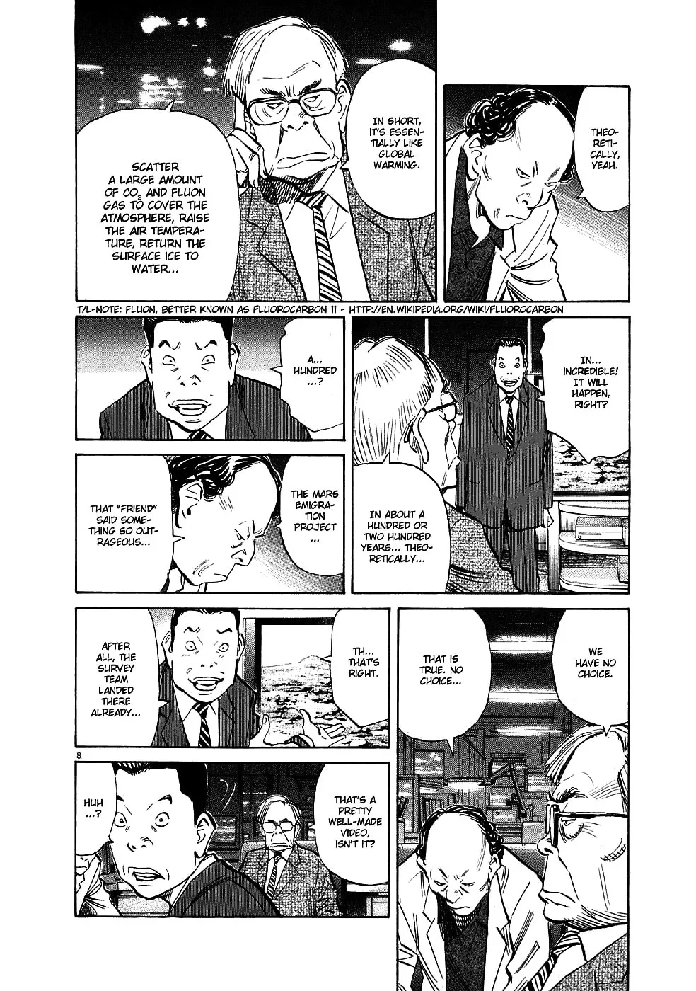 20th Century Boys Chapter 231 page 8 - 