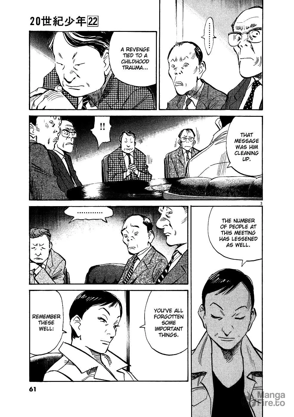 20th Century Boys Chapter 239 page 3 - 