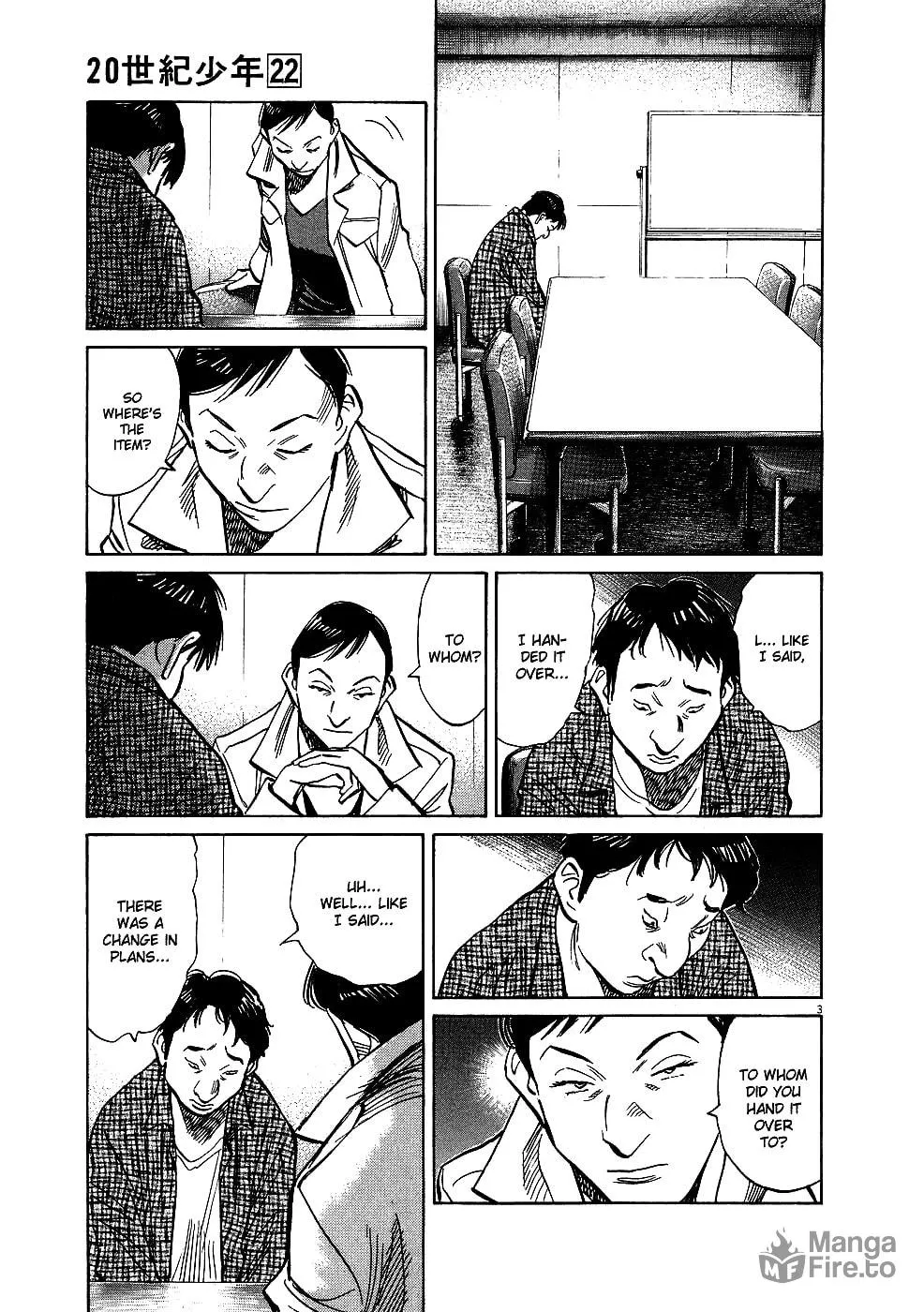 20th Century Boys Chapter 242 page 3 - 