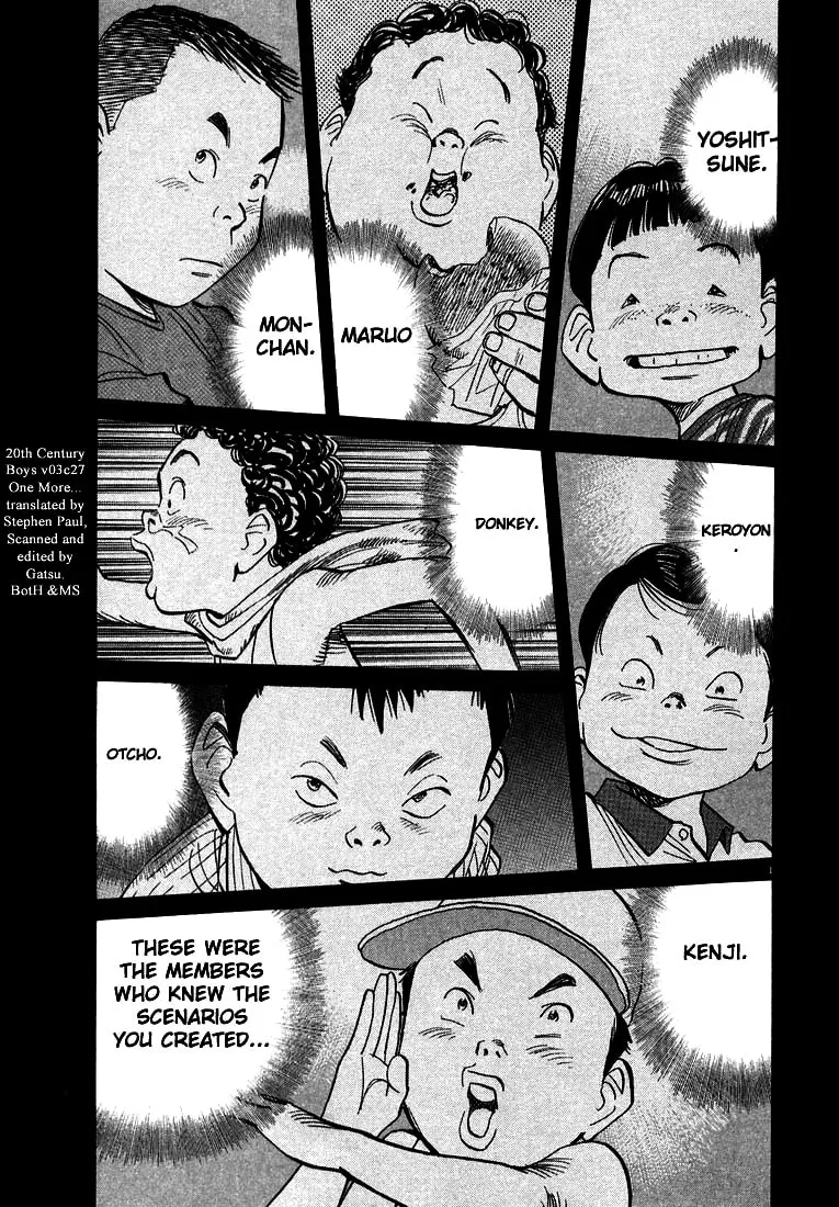 20th Century Boys Chapter 27 page 1 - 