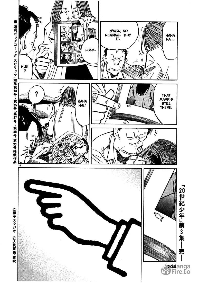 20th Century Boys Chapter 32 page 18 - 