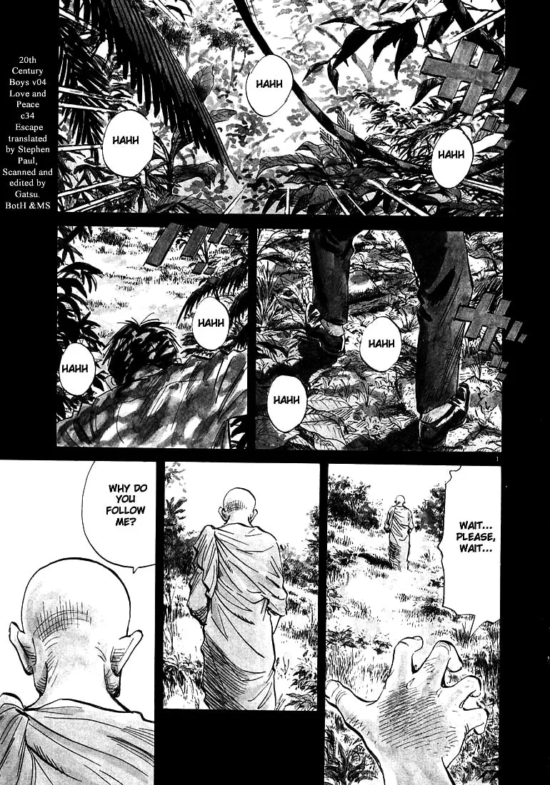 20th Century Boys Chapter 34 page 1 - 