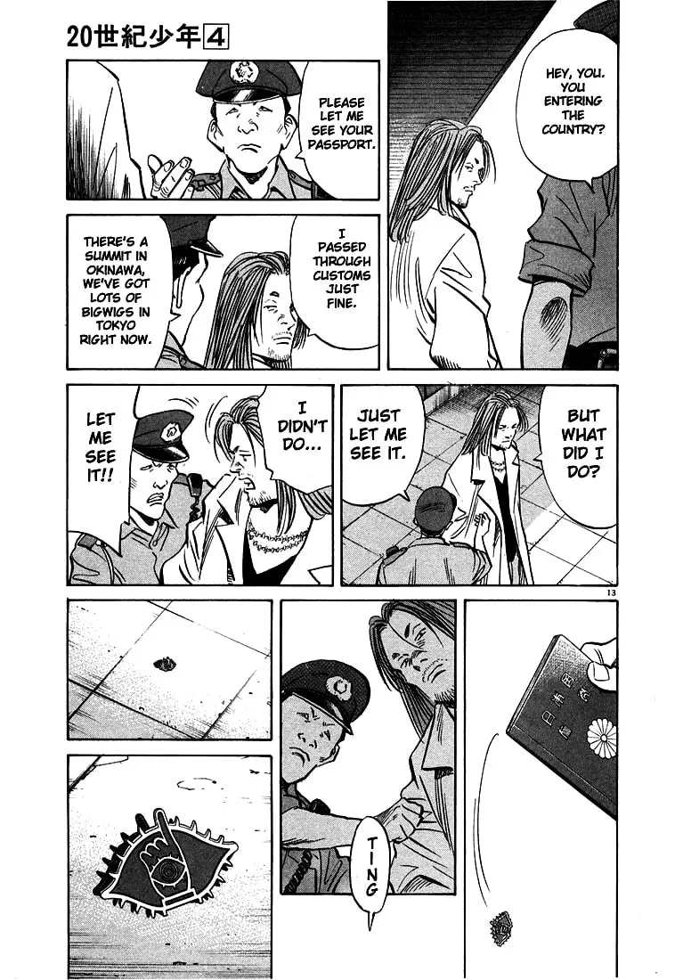 20th Century Boys Chapter 39 page 13 - 
