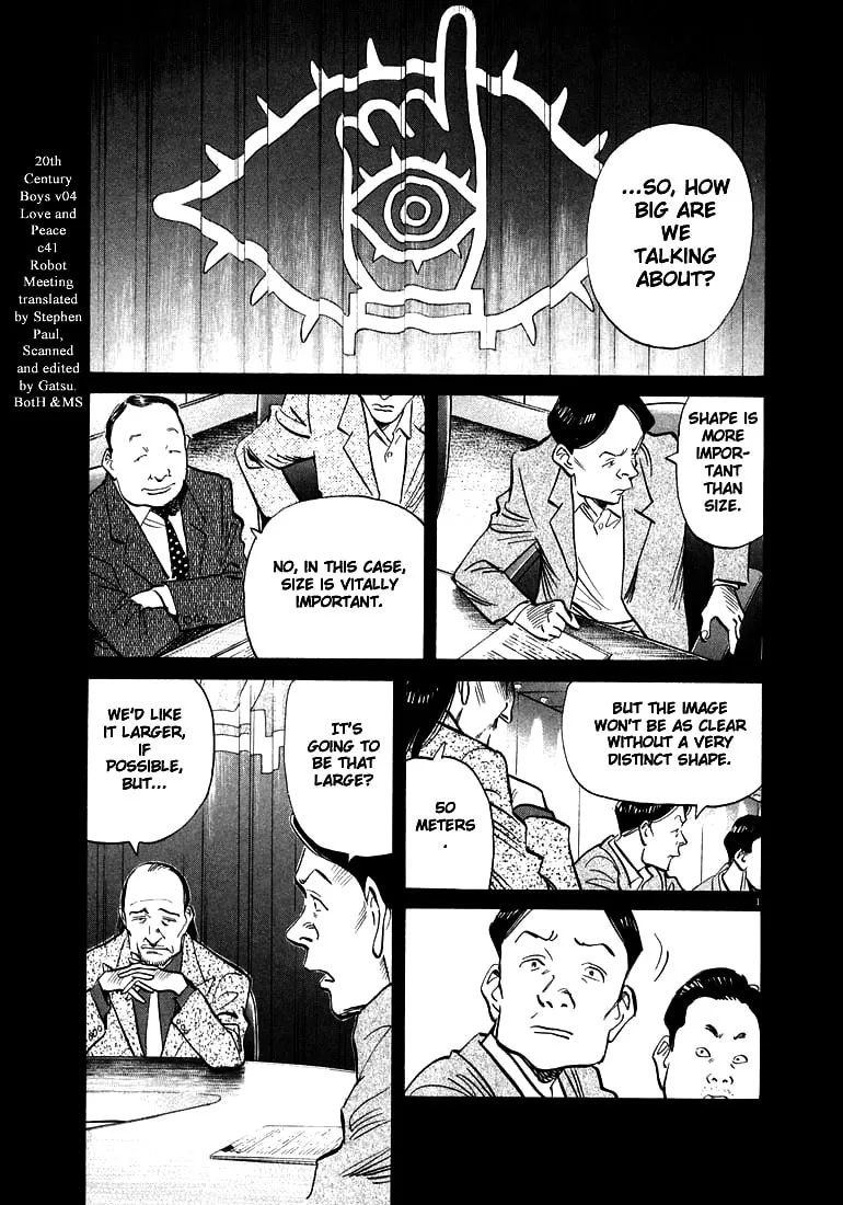 20th Century Boys Chapter 41 page 1 - 