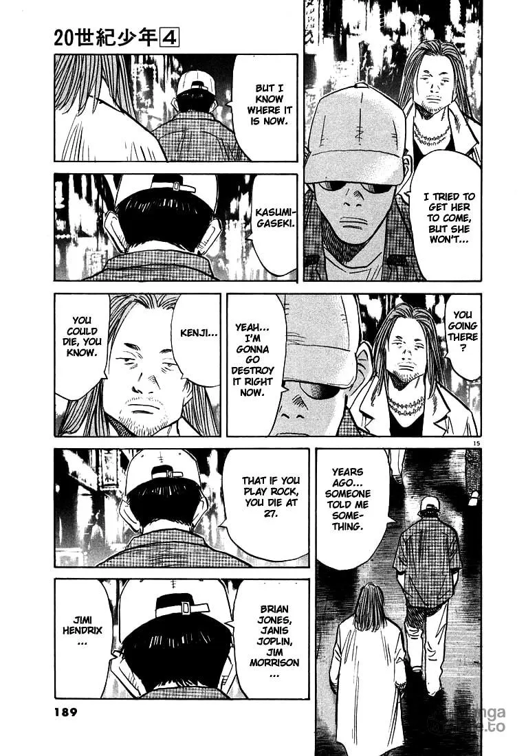 20th Century Boys Chapter 42 page 15 - 