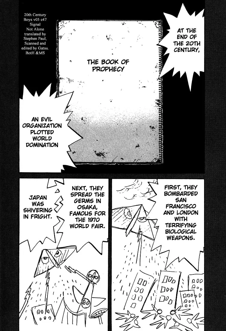20th Century Boys Chapter 47 page 1 - 