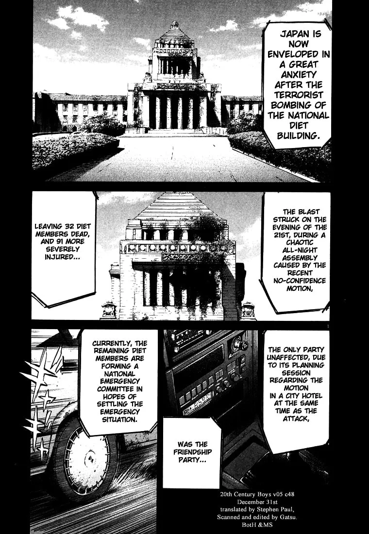 20th Century Boys Chapter 48 page 1 - 