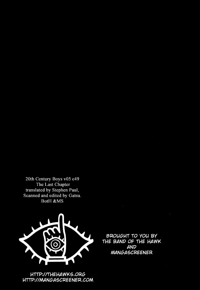 20th Century Boys Chapter 48 page 19 - 