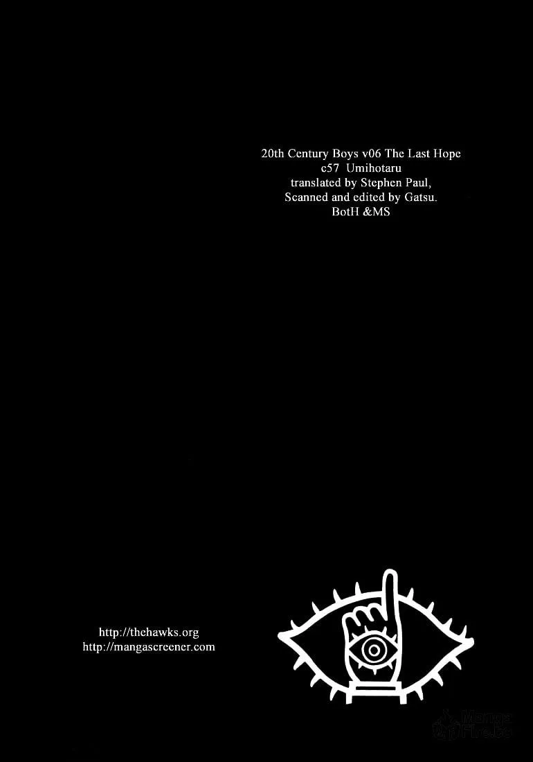 20th Century Boys Chapter 57 page 3 - 