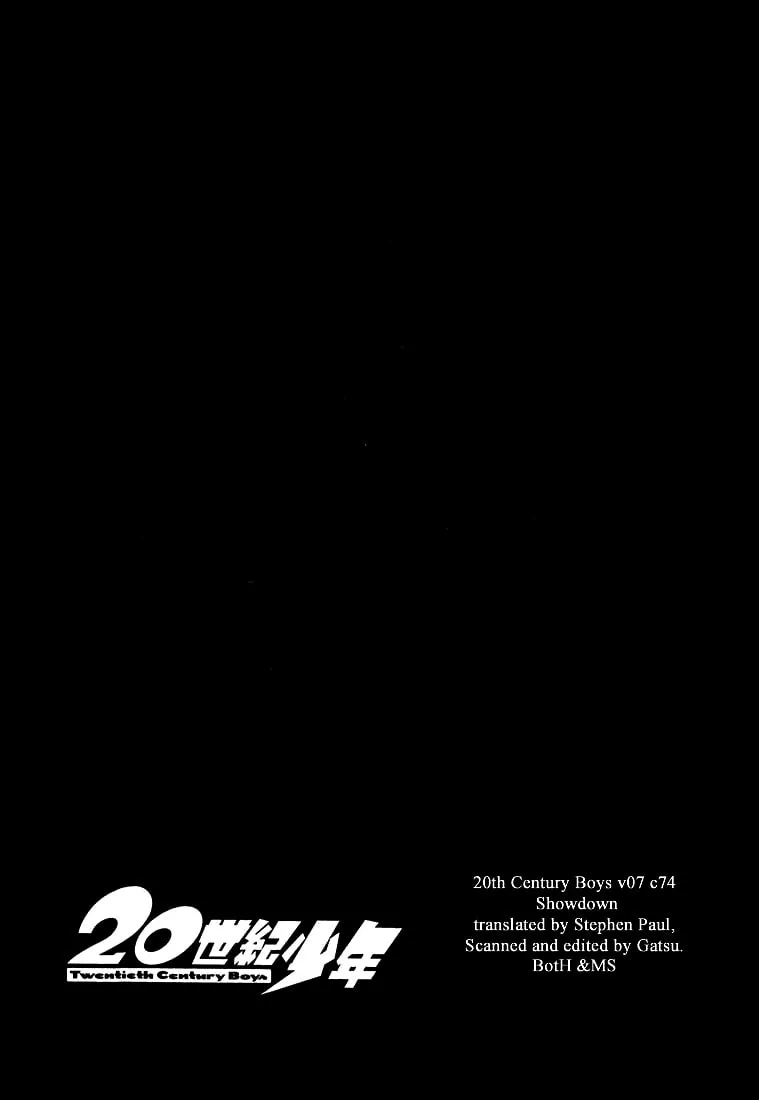 20th Century Boys Chapter 74 page 1 - 