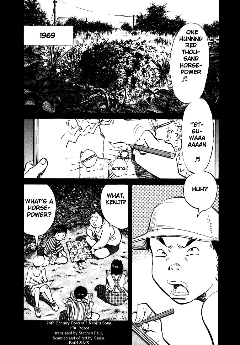 20th Century Boys Chapter 78 page 1 - 