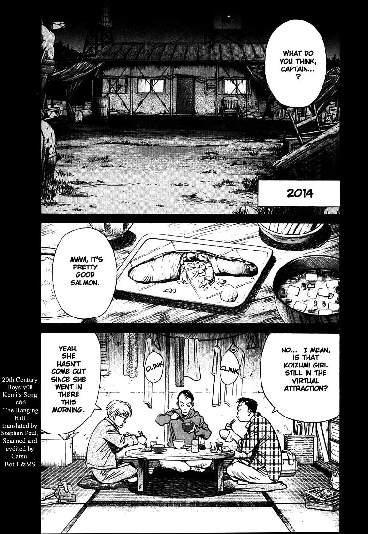 20th Century Boys Chapter 86 page 1 - 