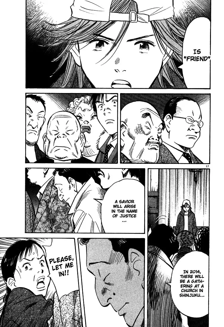 20th Century Boys Chapter 96 page 17 - 