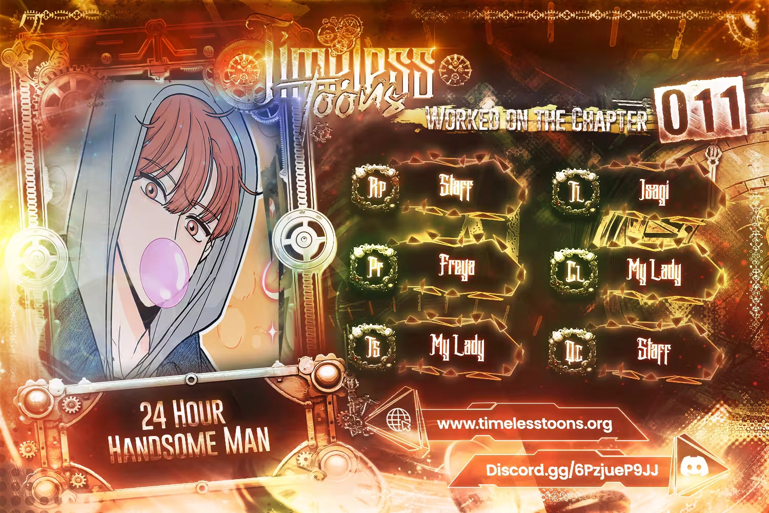Read 24 Hour Handsome Man chapter 11 image 0 on Lezhin