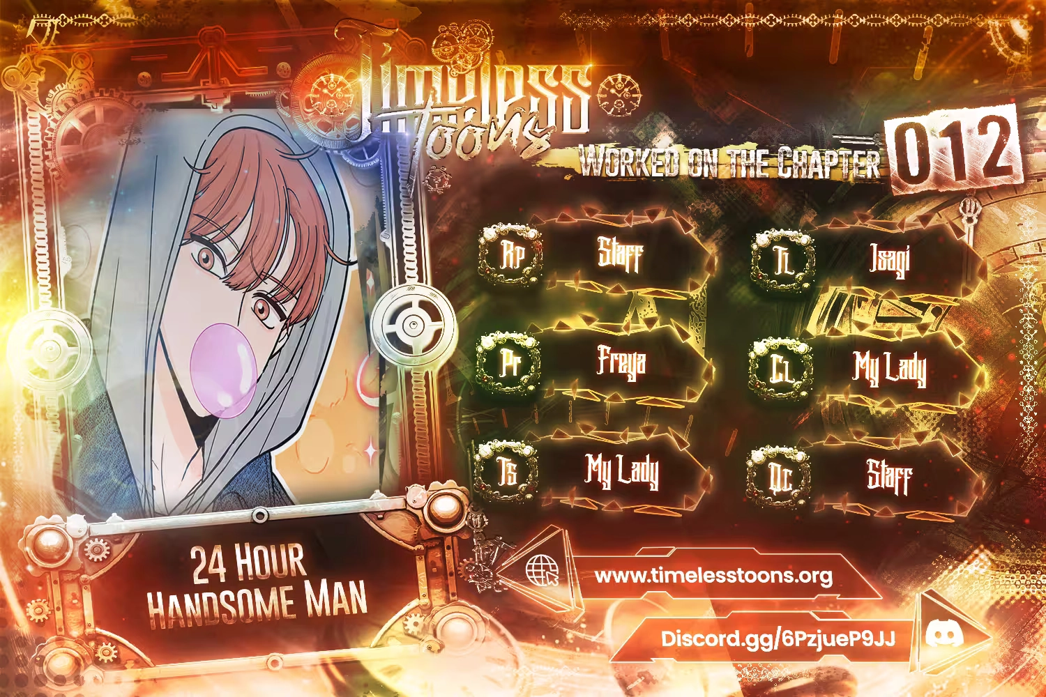 Read 24 Hour Handsome Man chapter 12 image 0 on Lezhin